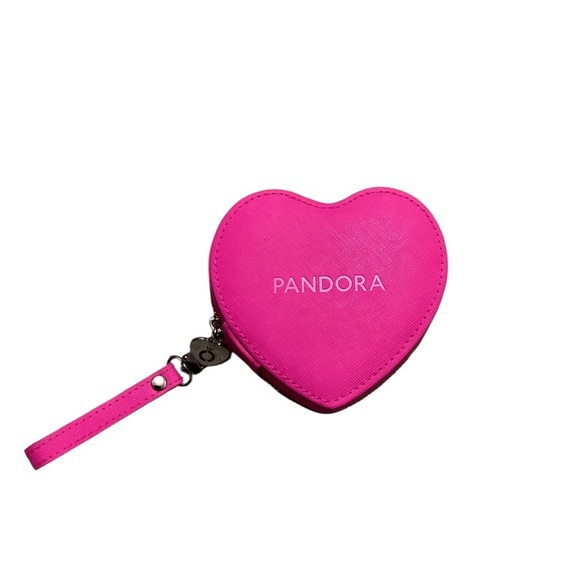 Pandora Handbags - Pandora Heart traveling case Wristlet Pouch in Hot Pink